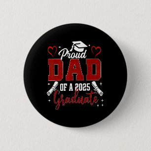 Senior Vater 2025 Abschluss stolz Vater von 2025 G Button