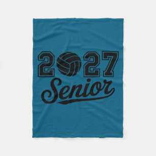 Senior-Volleyballklasse 2027 Crew-Volleyball Fleecedecke