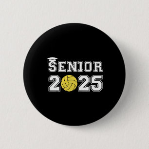 Senior Waterpolo Cl von 2025 Abschluss School Grad Button