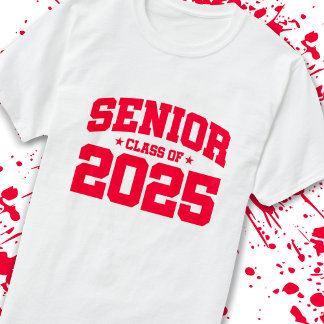 Senior Year 2025 School Abschluss - Class of 2025 T-Shirt