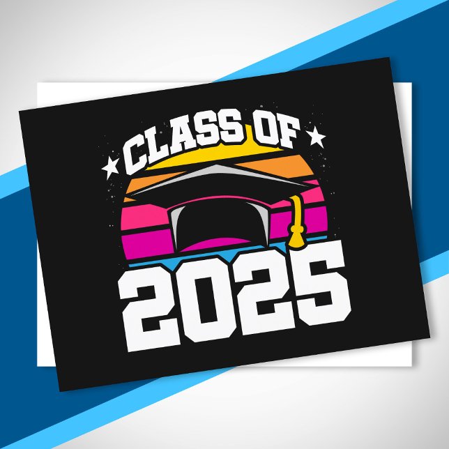 Senior Year 2025 - Senior Class Abschluss 2025 Postkarte (Von Creator hochgeladen)