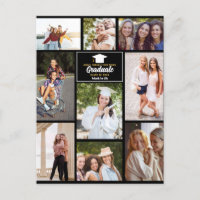 Senior Year Friends Foto Collage 2023 Abschluss