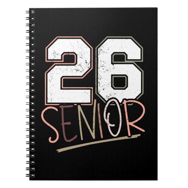 Senior Year Journal Class 2026 Notizblock (Vorderseite)