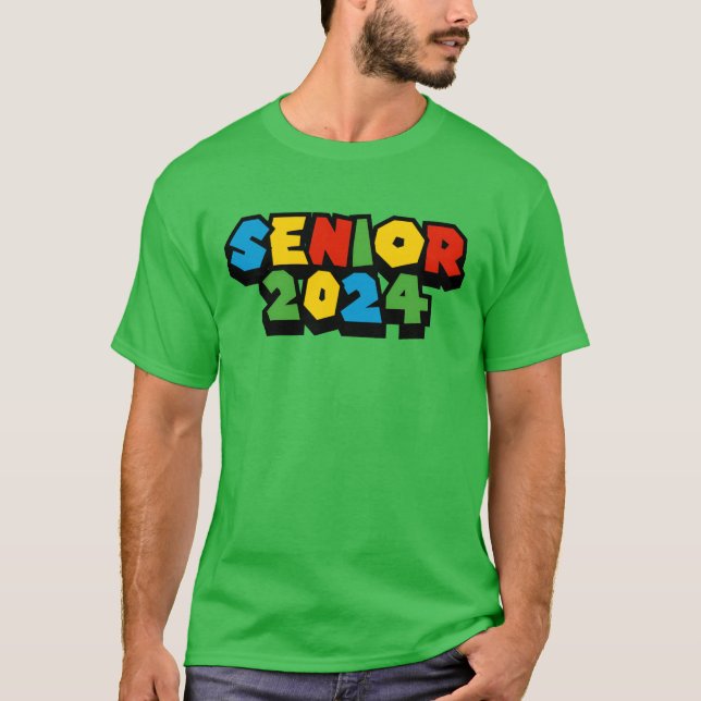 Senioren 2024 Freunde T-Shirt (Vorderseite)