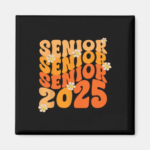 Senioren 2025 Abschluss Cl von 2025 Groovy Girls o Magnet