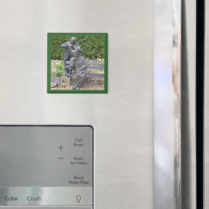 Senioren Couple Serenade Botanischer Garten Platz Magnet