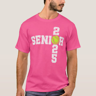 Senioren der Tennisklasse 2025 zurück zur Schule T-Shirt