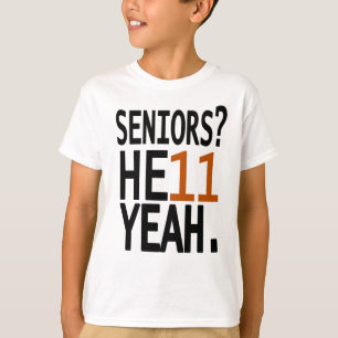 Senioren? HE11 JA. (Orange) T-Shirt