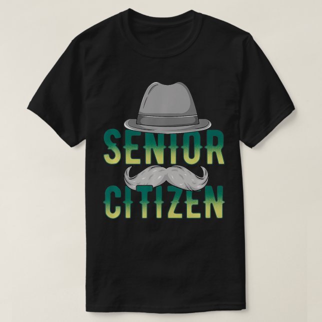 Seniorenruhestand Funny Old People Gift T-Shirt (Design vorne)