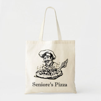 Seniores Tasche Pizza-B/W
