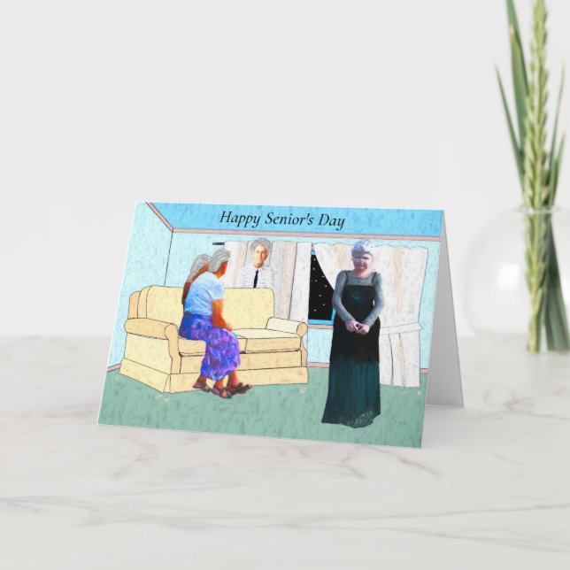 Senior's Day Card für den 21. August Karte (Vorderseite)
