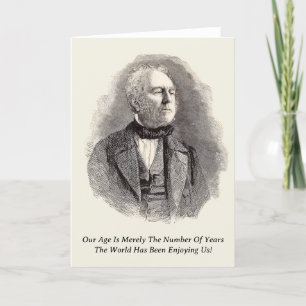 Seniors Grußkarte Feiertagskarte