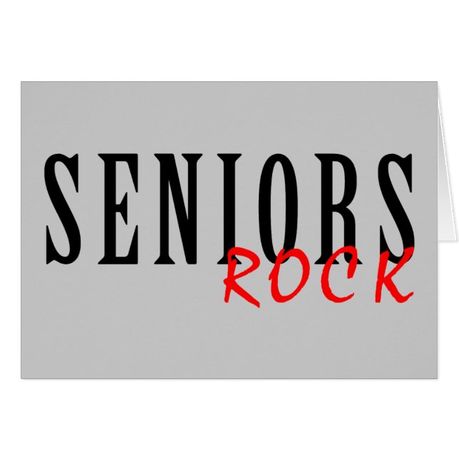 Seniors Rock (Vorderseite (Horizontal))