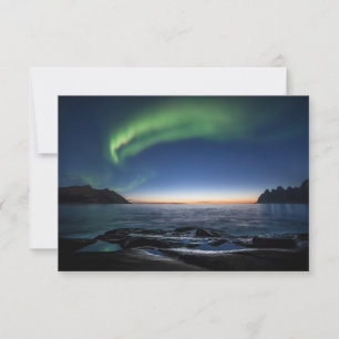 Senja Island, North Norwegen Card