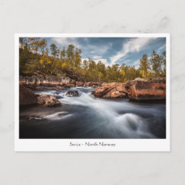 Senja Island Norwegen Postkarte