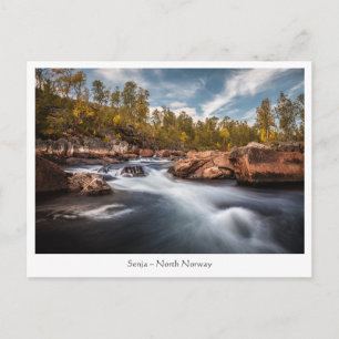 Senja Island Norwegen Postkarte