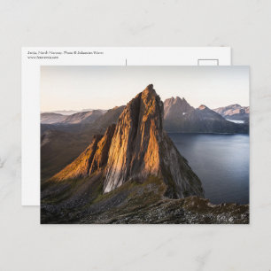 Senja Island Norwegen Postkarte