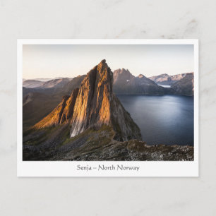 Senja Island Norwegen Postkarte