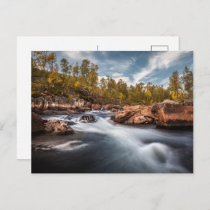 Senja Norwegen Feiertagspostkarte