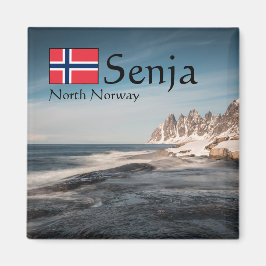 Senja Norwegen Magnet