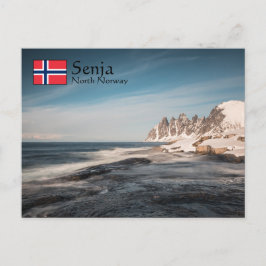 Senja Norwegen Postkarte