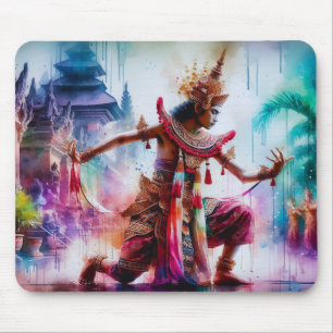Senja Tari: Tanz der Dämmerung auf Bali Mousepad