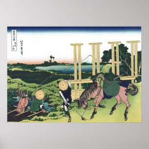 Senju in der Provinz Musashi Poster