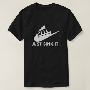 Senken Sie es einfach. T-Shirt