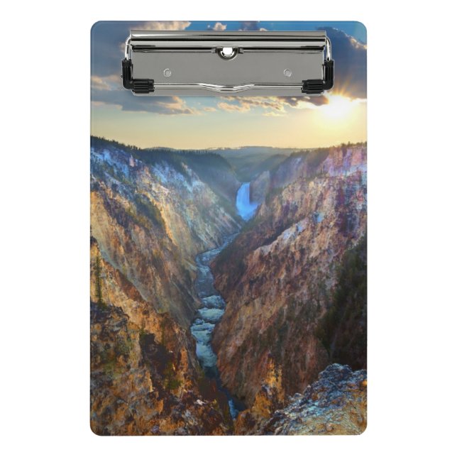 Senken Sie Fälle vom Punkt des Künstlers Mini Klemmbrett (Vorderseite)