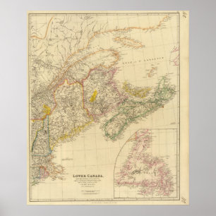 Senken Sie Kanada 4 Poster