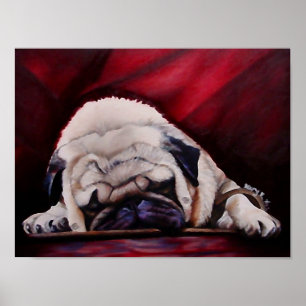 Senkrechtes Tuckered heraus! Plakat