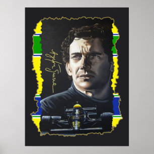 Senna Painting Poster