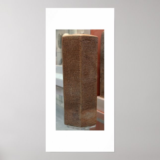 Sennacherib-Prism Poster (Vorne)