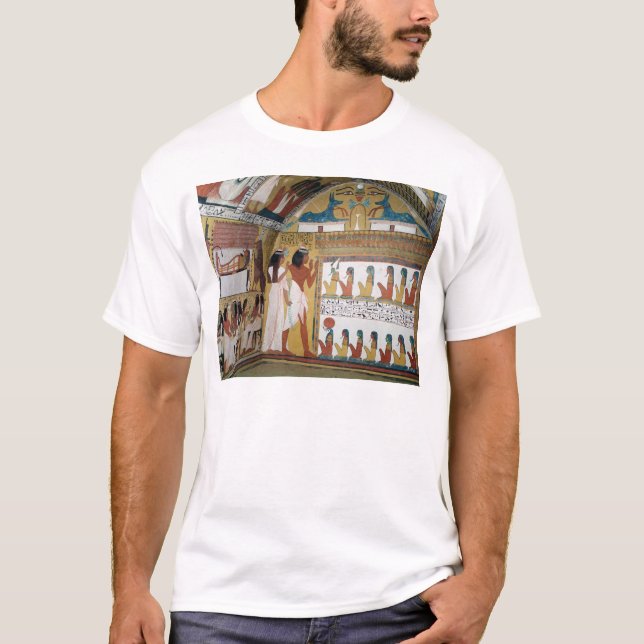 Sennedjem und sein Ehefraugegenüberstellen NAO T-Shirt (Vorderseite)