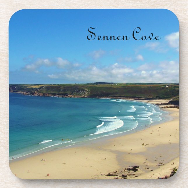 Sennen Cove Cornwall England Untersetzer (Vorderseite)
