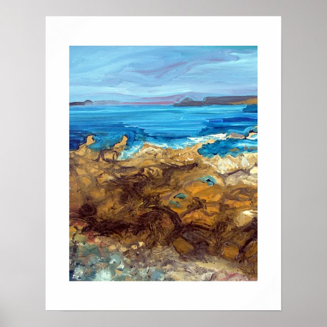 Sennen Cove in West Cornwall Poster (Vorne)