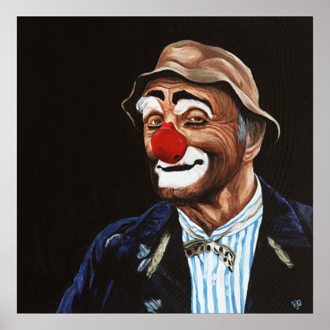 Senor Billy der Hobo Clown Poster (Vorne)