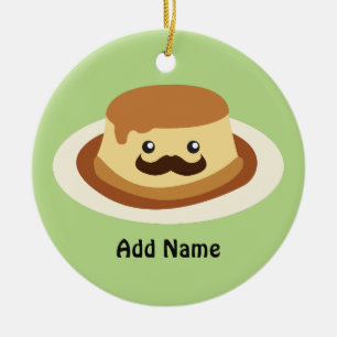 Señor Flan Keramikornament