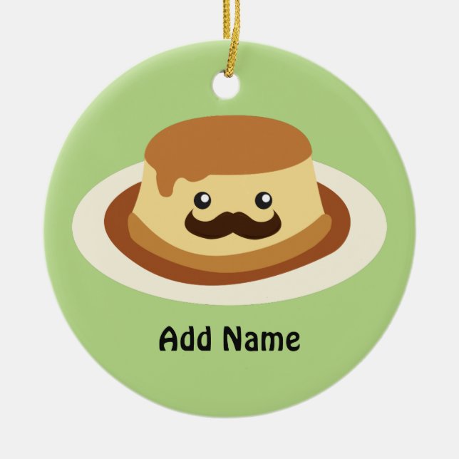 Señor Flan Keramikornament (Vorne)