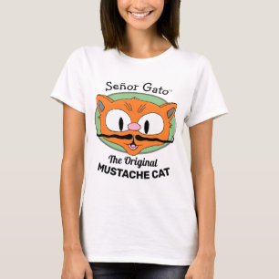Señor Gato™ die ursprüngliche Mustache-Katze T-Shirt