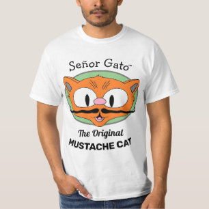 Señor Gato™ die ursprüngliche Mustache-Katze T-Shirt