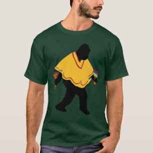 Senor Squatcho de Mayo mit Poncho T-Shirt