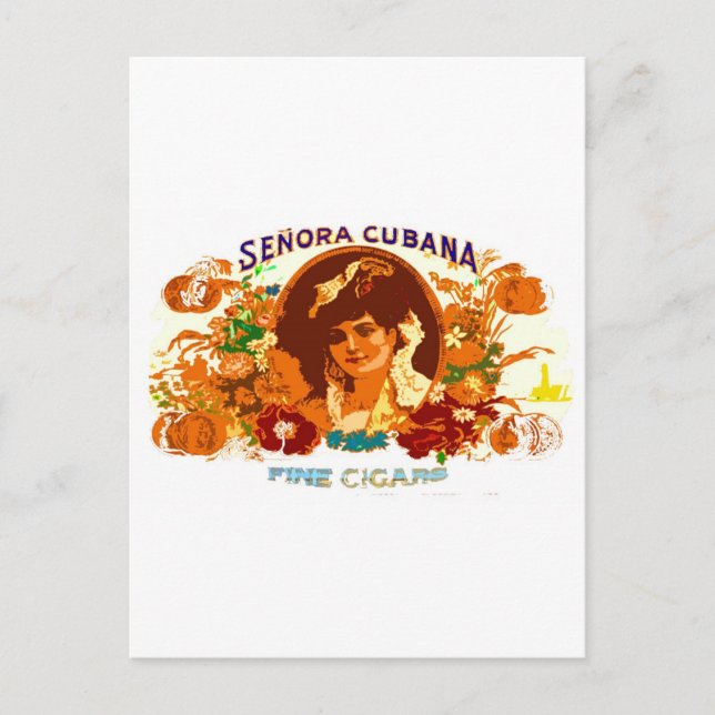 SENORA CUBANA POSTKARTE (Vorderseite)
