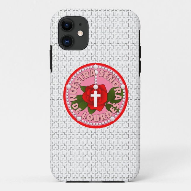 Señora De Lourdes Case-Mate iPhone Hülle (Rückseite)