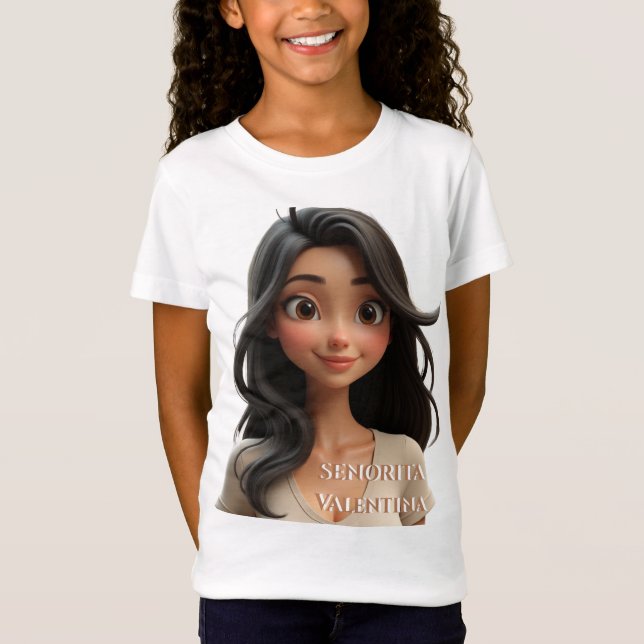Senorita Valentina: Radiant Charm and Warmth T-Shirt (Vorderseite)