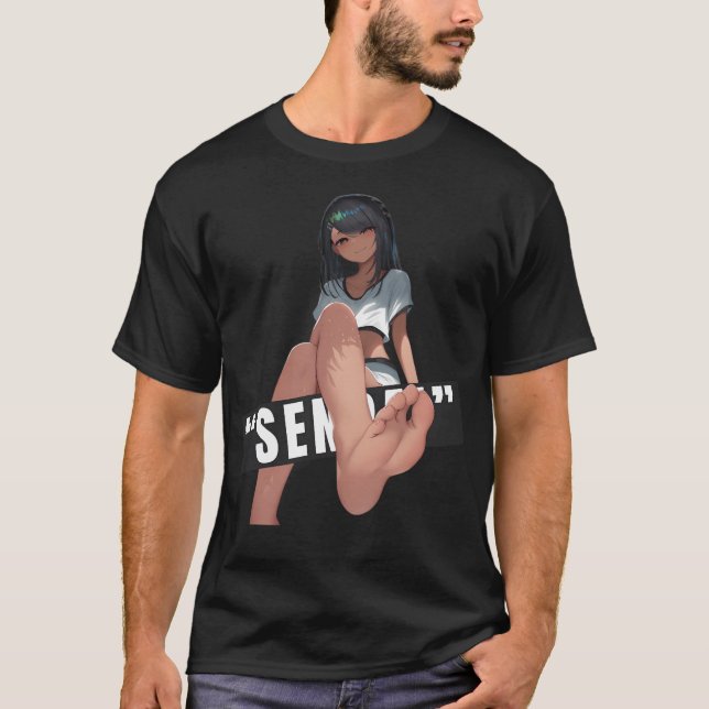 Senpai Hayase Nagatoro Waifu T-Shirt (Vorderseite)