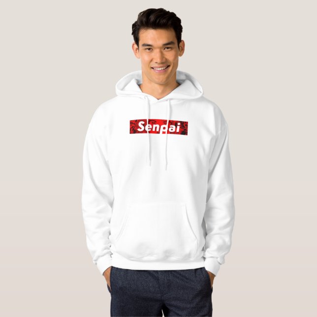 😊Senpai Vibes Tee – Süße Anime-Ästhetik 😊 (Vorne ganz)