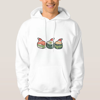 SenpaiXEL Kawaii Weihnachts-Sushi Hoodie