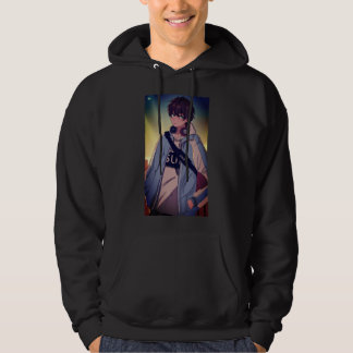 SenpaiXEL Städtischer Sonnenuntergangs-Junge Hoodie