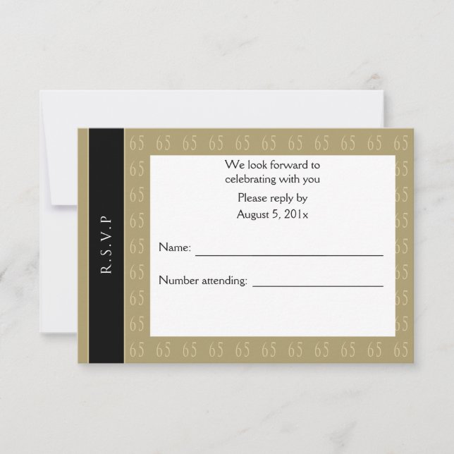 sensationelle nach 65 UAWG Einladung (Vorderseite)